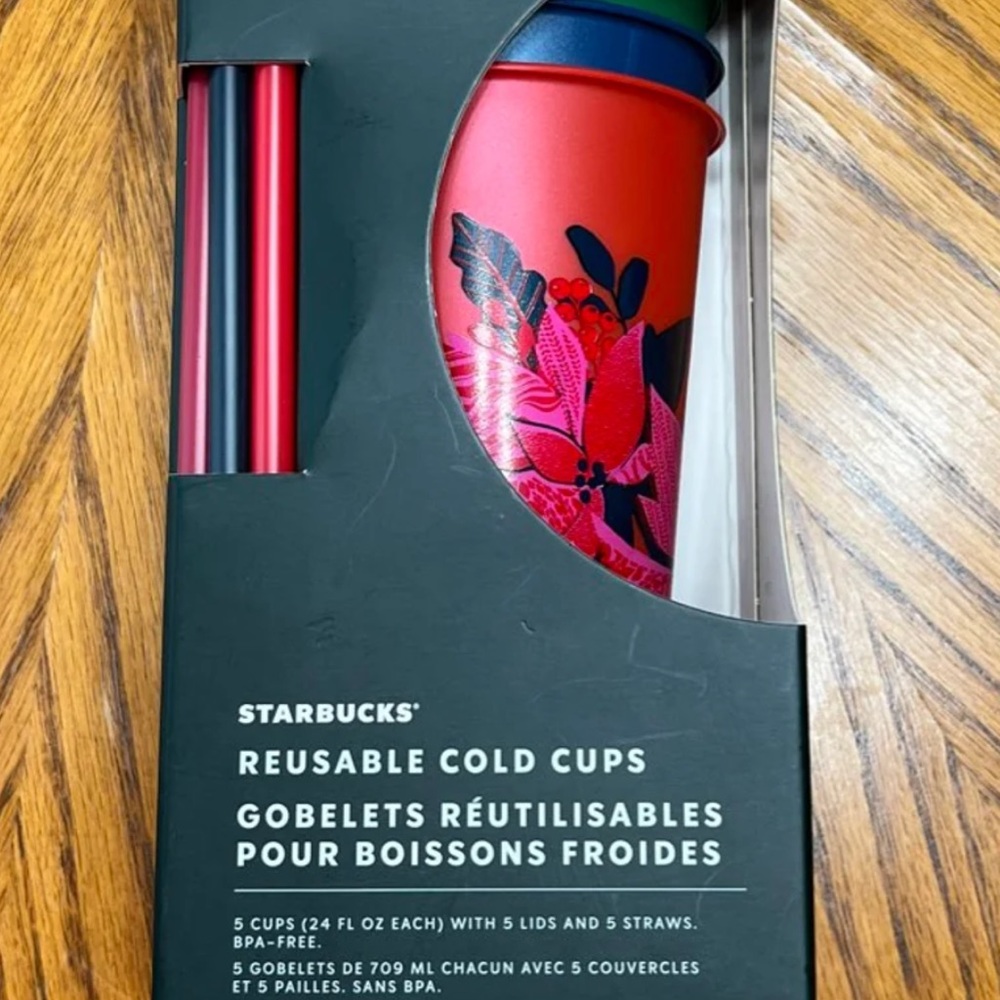 Starbucks 2021 Holiday Release
Reusable Cold (5x 24oz)